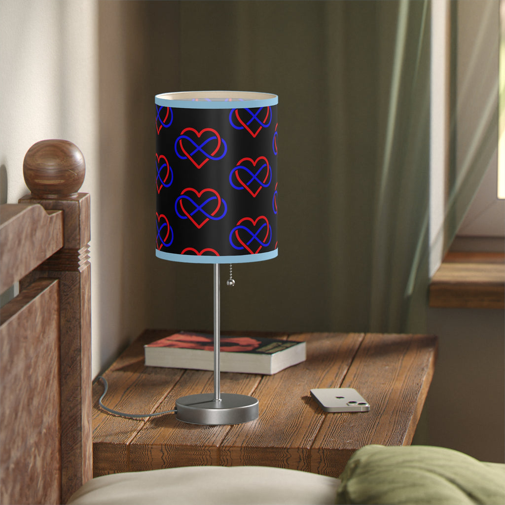 Modern Heart Pattern Table Lamp - Decorative Night Light for Home & Office