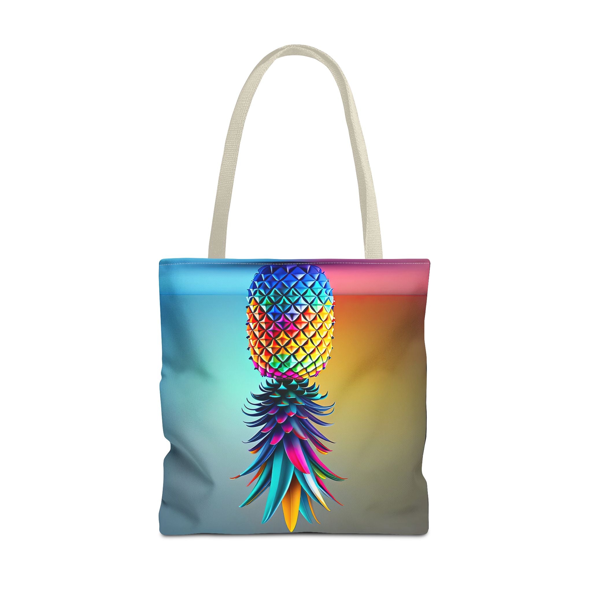 Vibrant Pineapple Tote Bag - Colorful Beach Accessory for Sexy Adventures