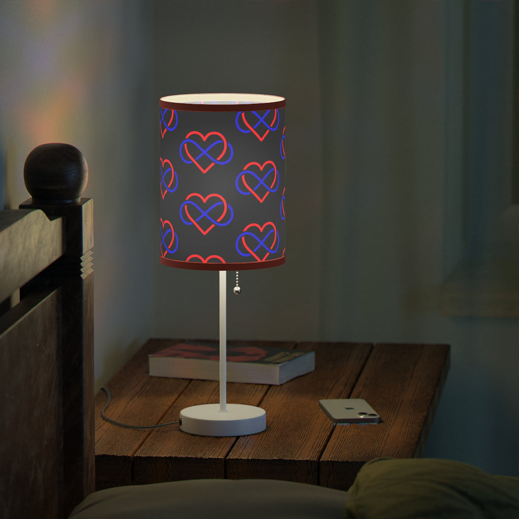 Modern Heart Pattern Table Lamp - Decorative Night Light for Home & Office