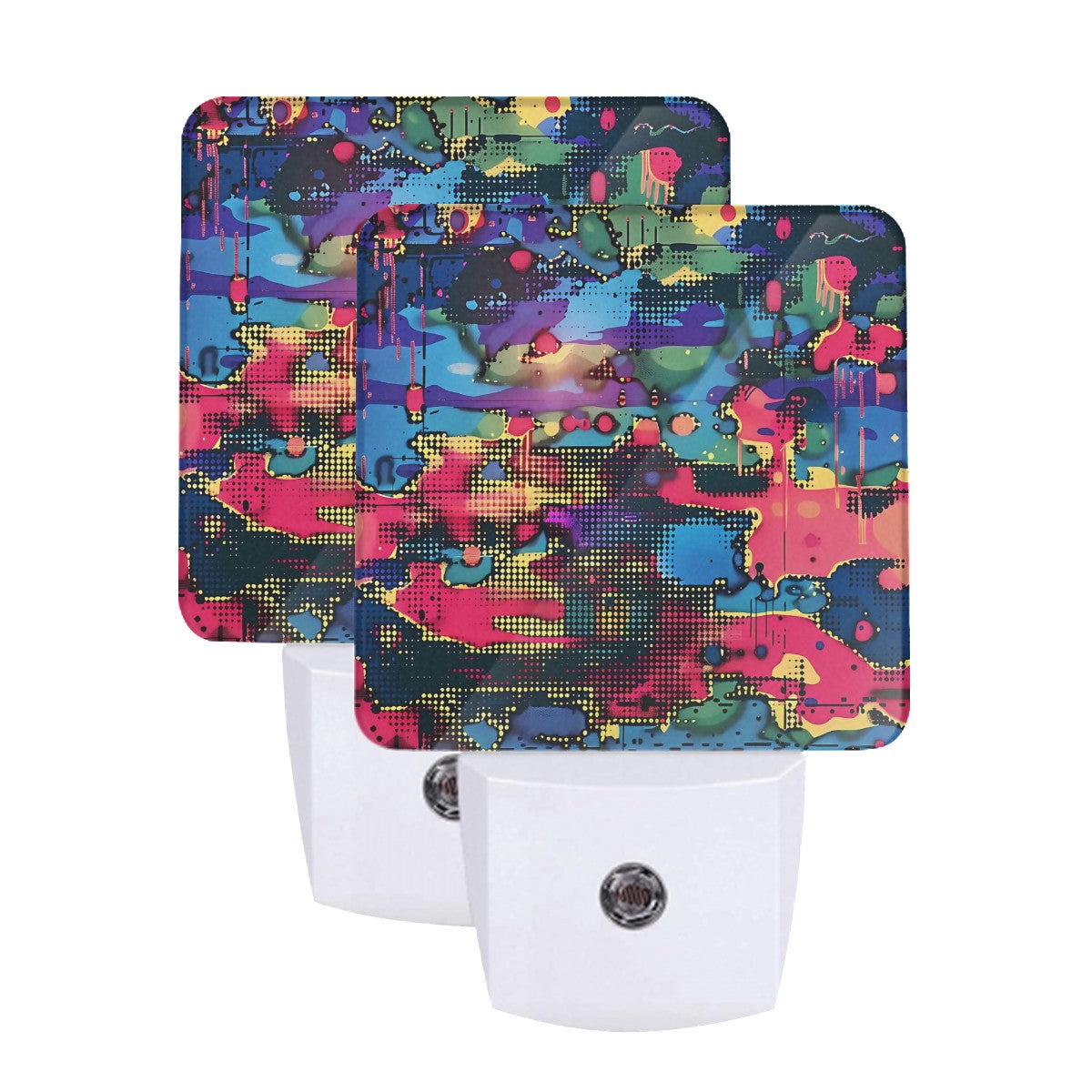 Electric Camouflage LED Night Light Set of 2