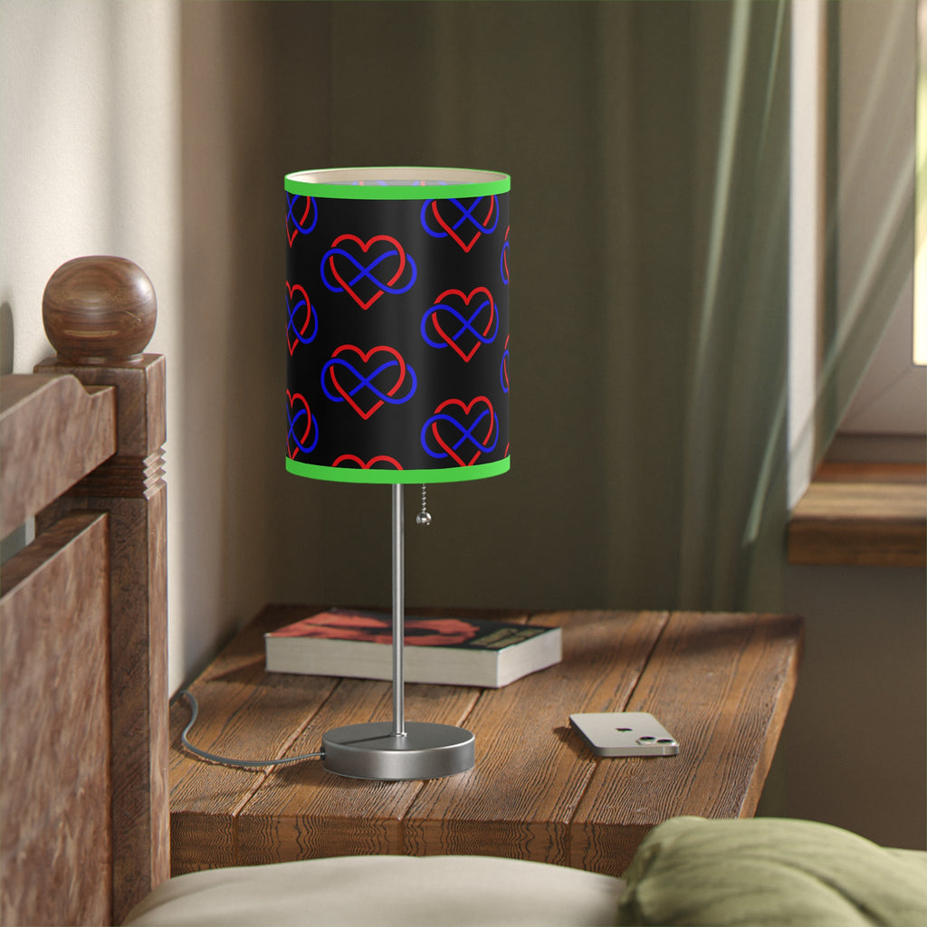 Modern Heart Pattern Table Lamp - Decorative Night Light for Home & Office