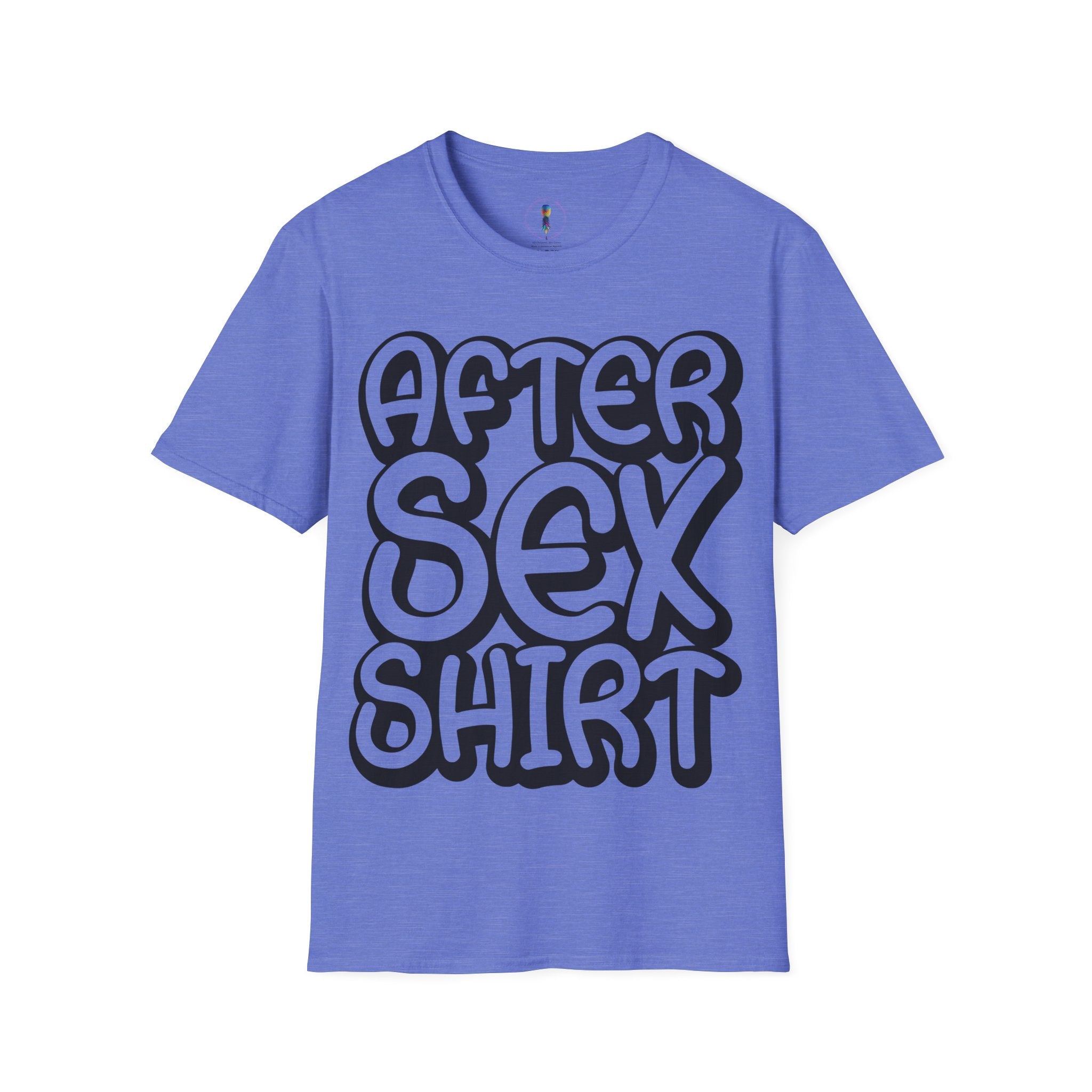 After Sex Unisex Softstyle T-Shirt - Fun Graphic Tee for Couples
