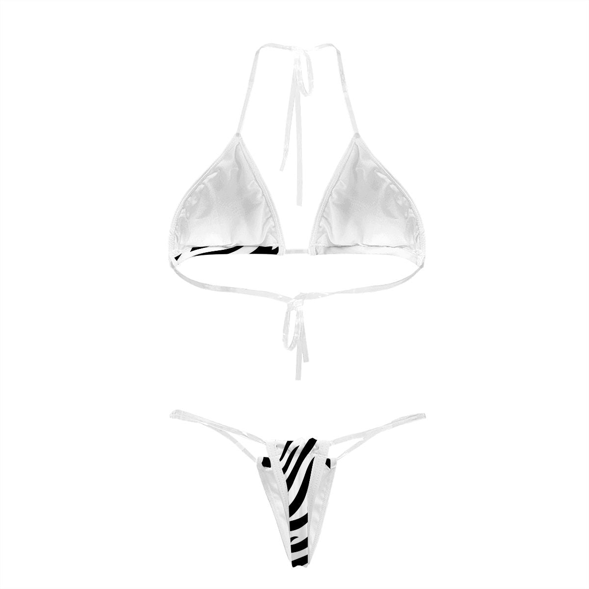 Bikini with Transparent Straps Customized