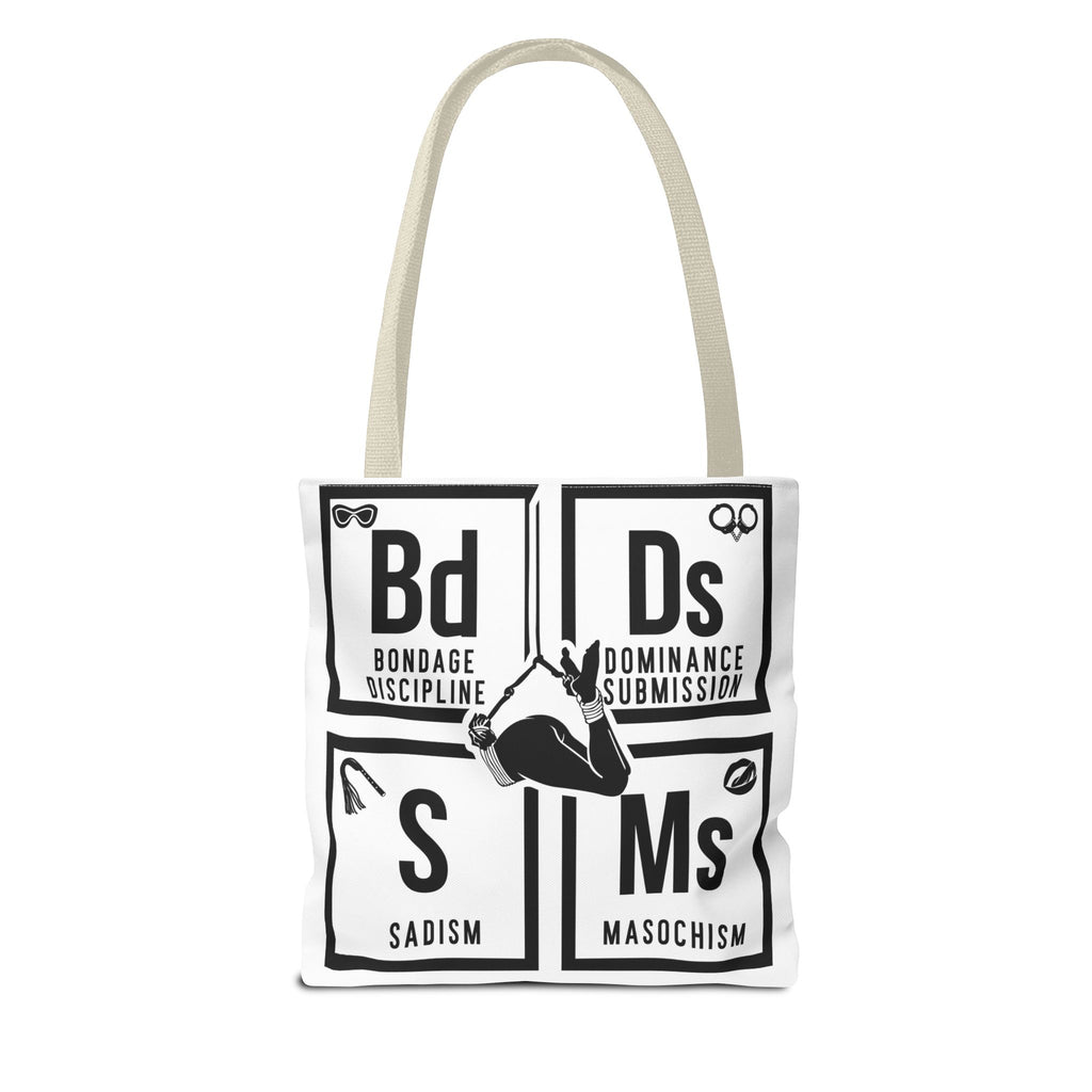 BDSM Elements Tote Bag - Stylish and Edgy Carryall for Fans of Kink Culture