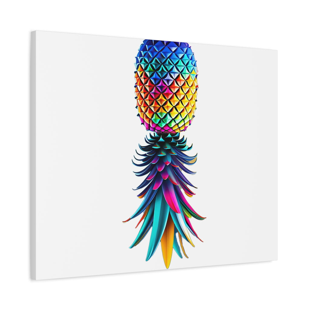 Canvas Print - Colorful Upside Down Pineapple