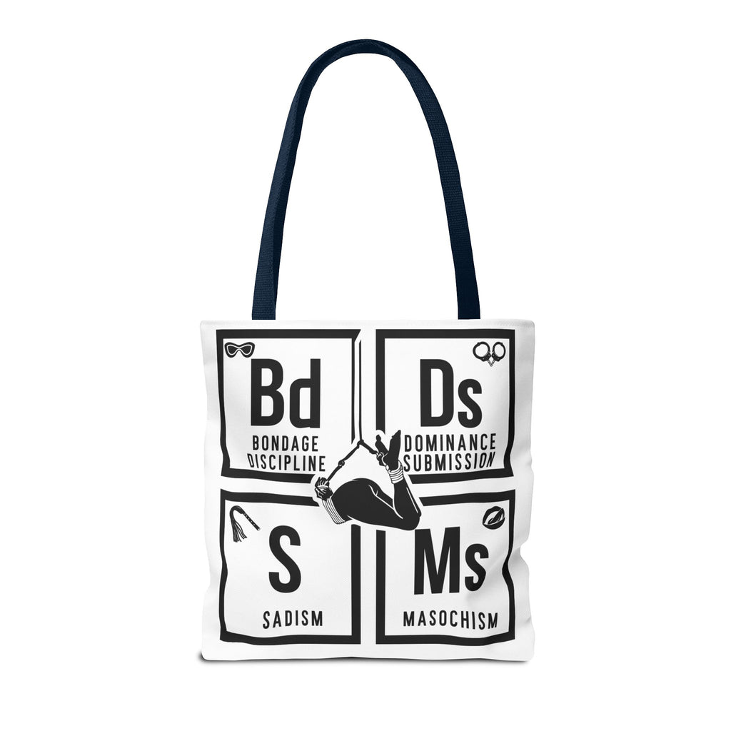 BDSM Elements Tote Bag - Stylish and Edgy Carryall for Fans of Kink Culture