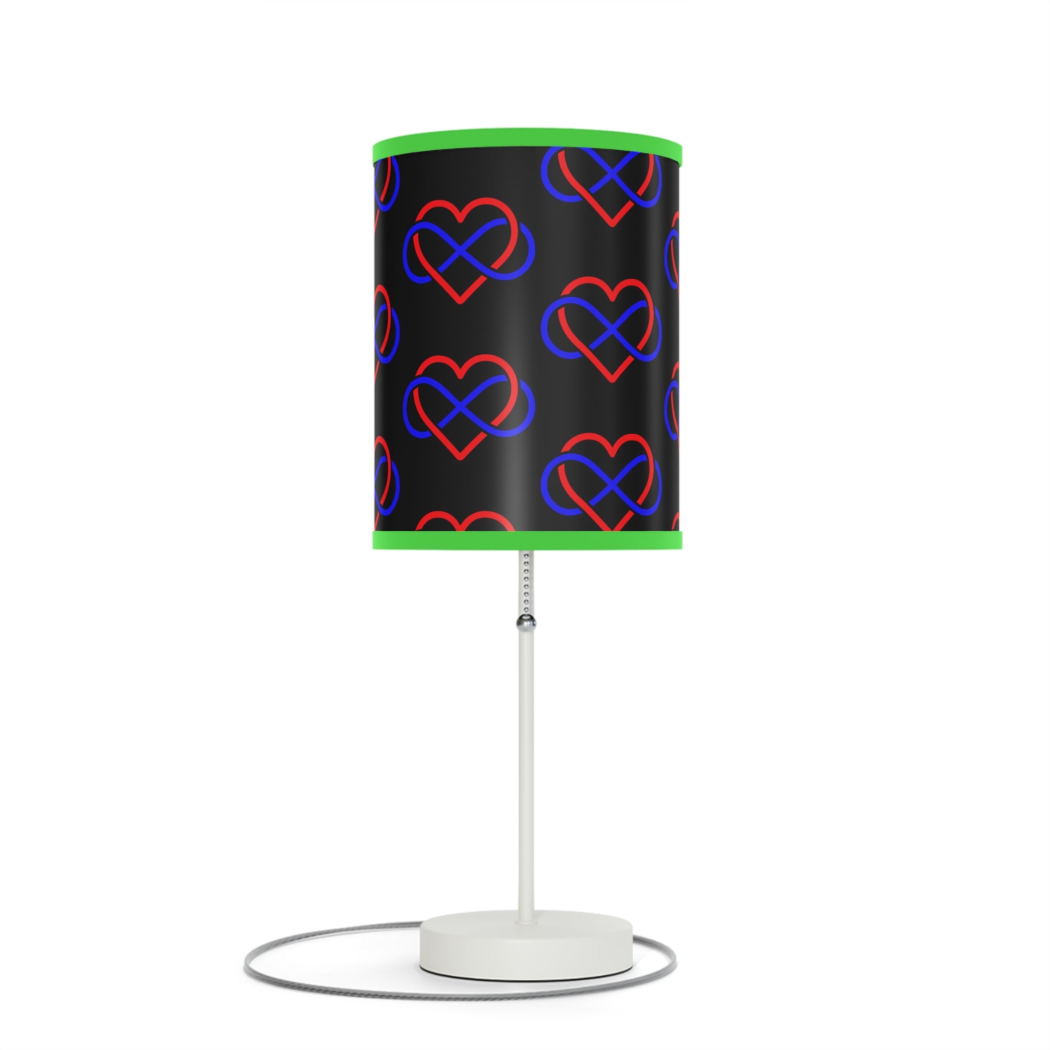 Modern Heart Pattern Table Lamp - Decorative Night Light for Home & Office