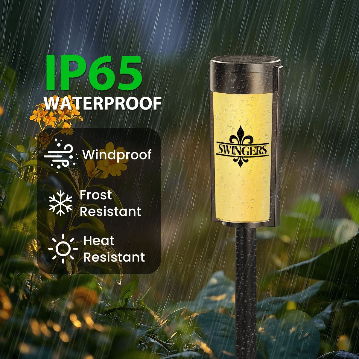 Swinger Outdoor Solar Lights