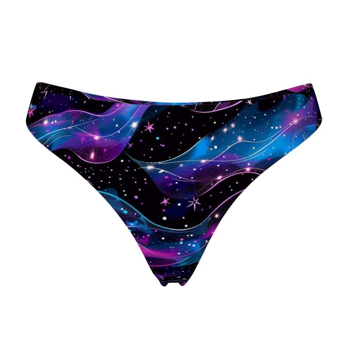 Galaxy Blue Thongs for Women