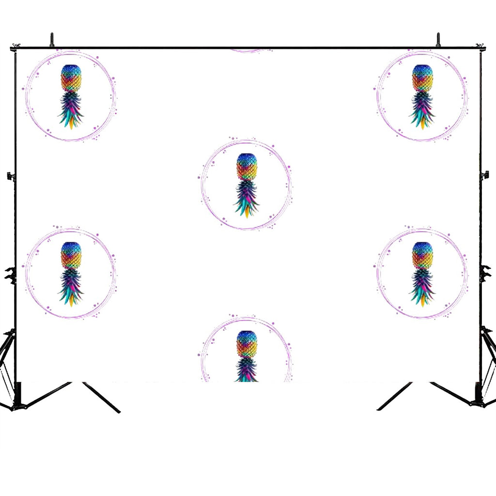 Upside Down Pineapple Photography Backdrops