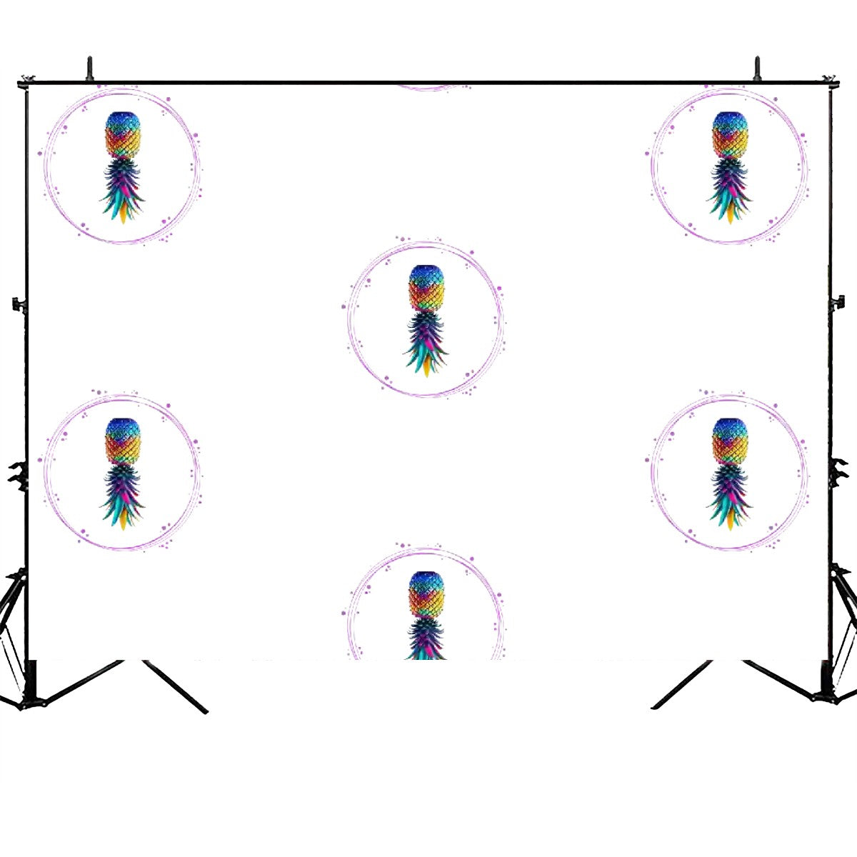 Upside Down Pineapple Photography Backdrops