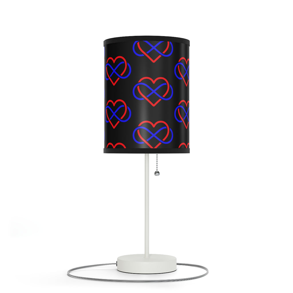 Modern Heart Pattern Table Lamp - Decorative Night Light for Home & Office