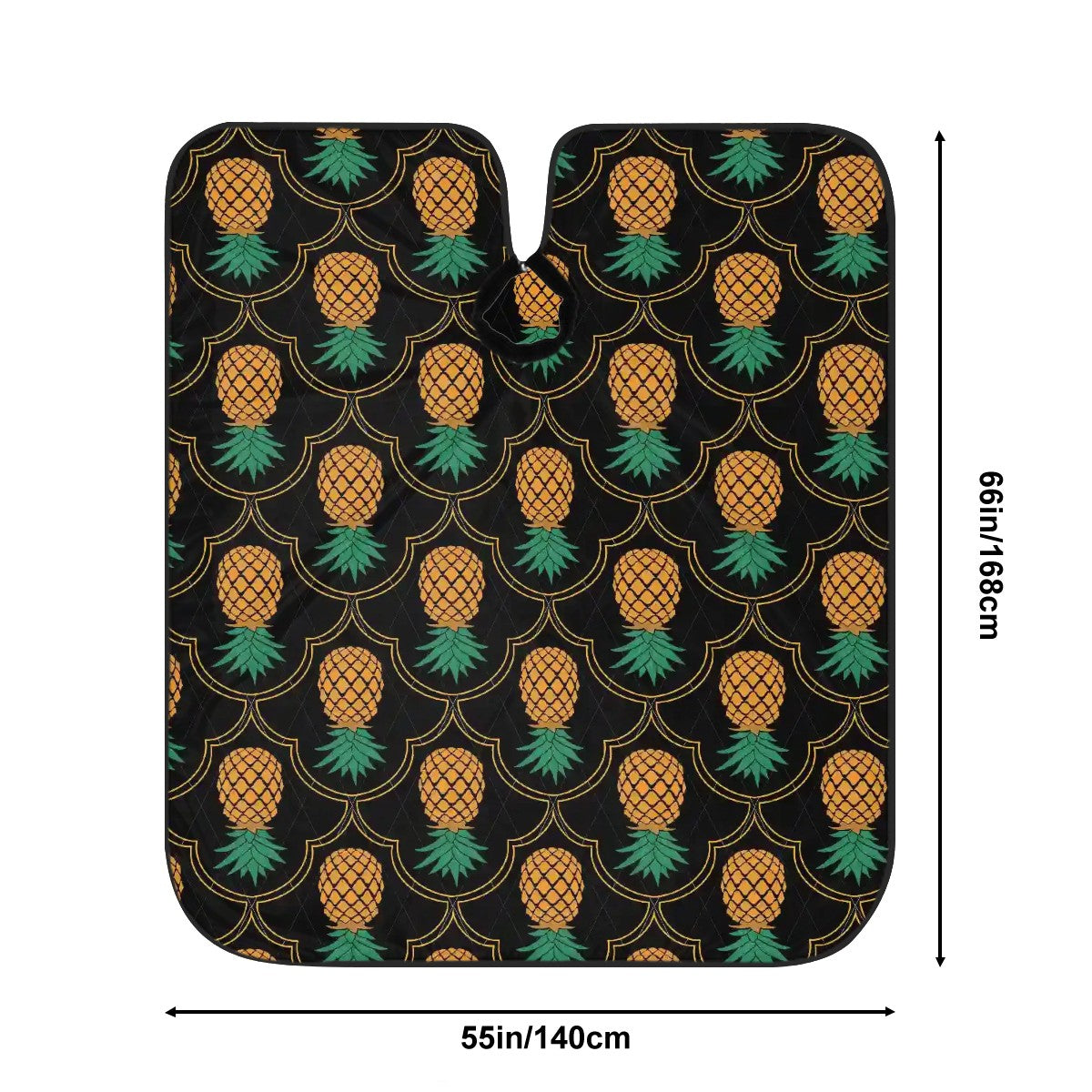 Upside Down Pineapple Adult Hair Cutting Cape