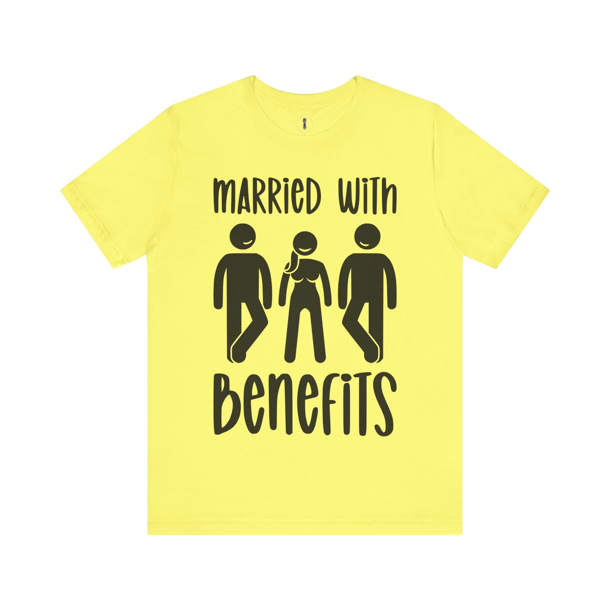 Funny Married with Benefits Unisex Tee - Casual Gift for Newlyweds