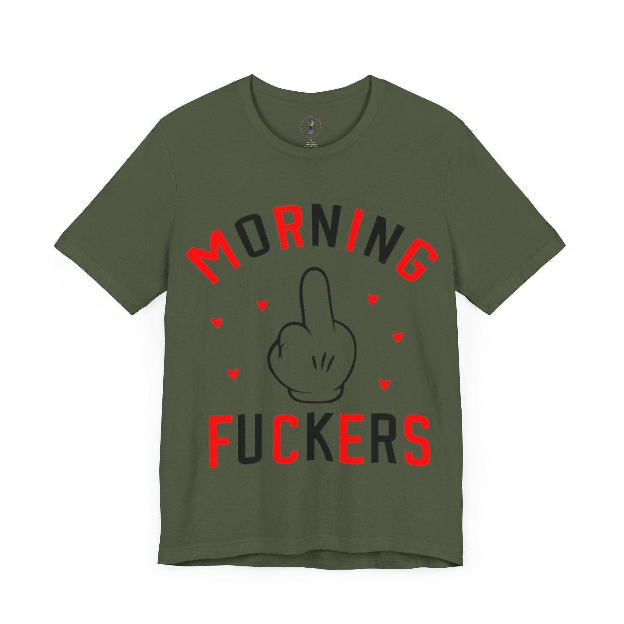 Funny Morning Graphic Tee - Unisex Jersey Short Sleeve Shirt
