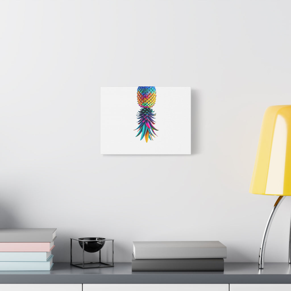 Canvas Print - Colorful Upside Down Pineapple