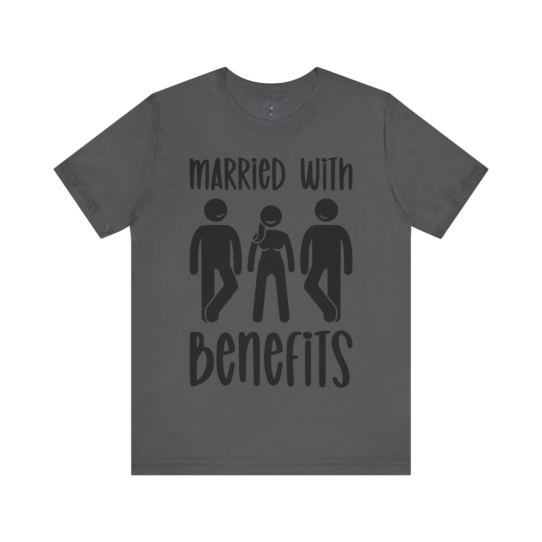 Funny Married with Benefits Unisex Tee - Casual Gift for Newlyweds