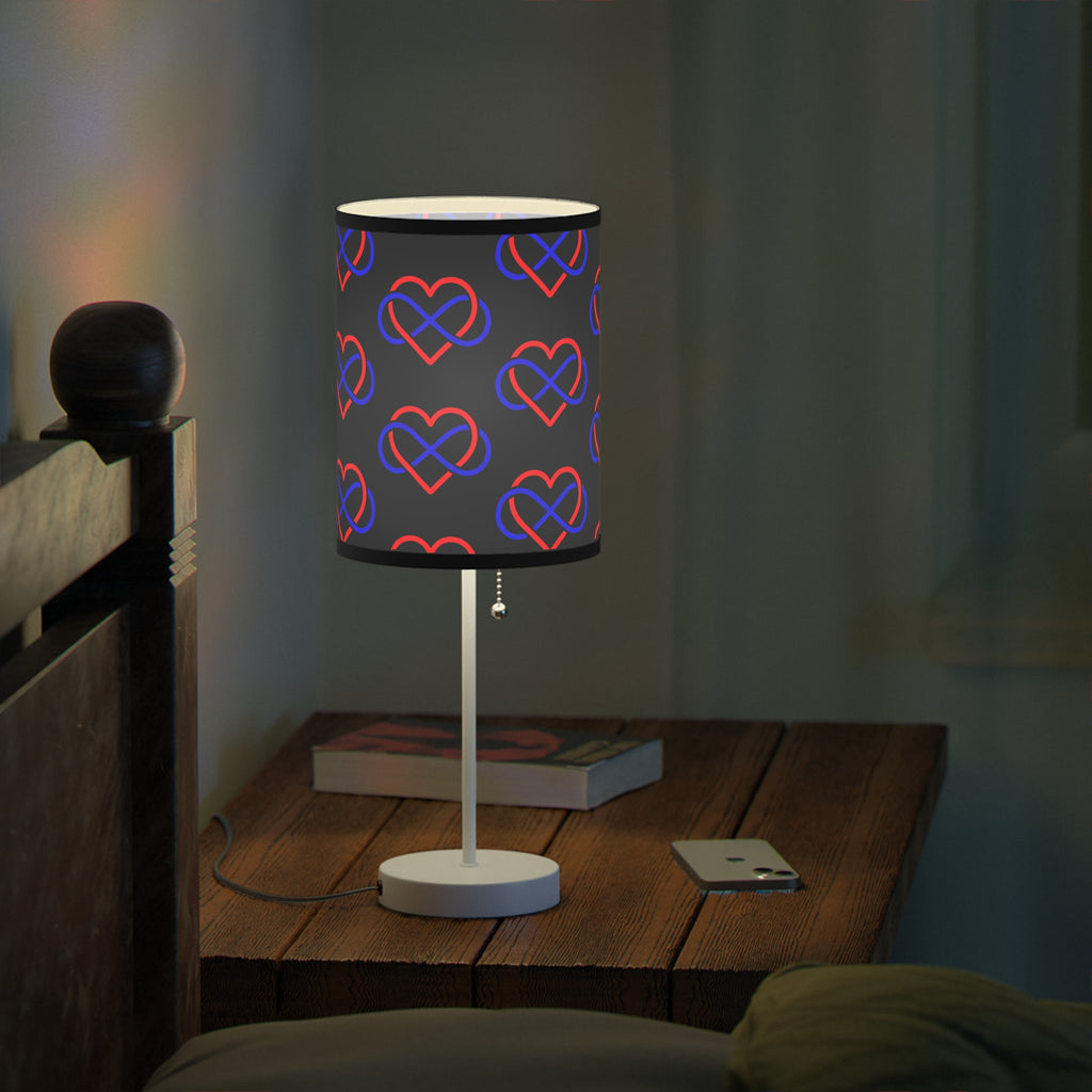 Modern Heart Pattern Table Lamp - Decorative Night Light for Home & Office