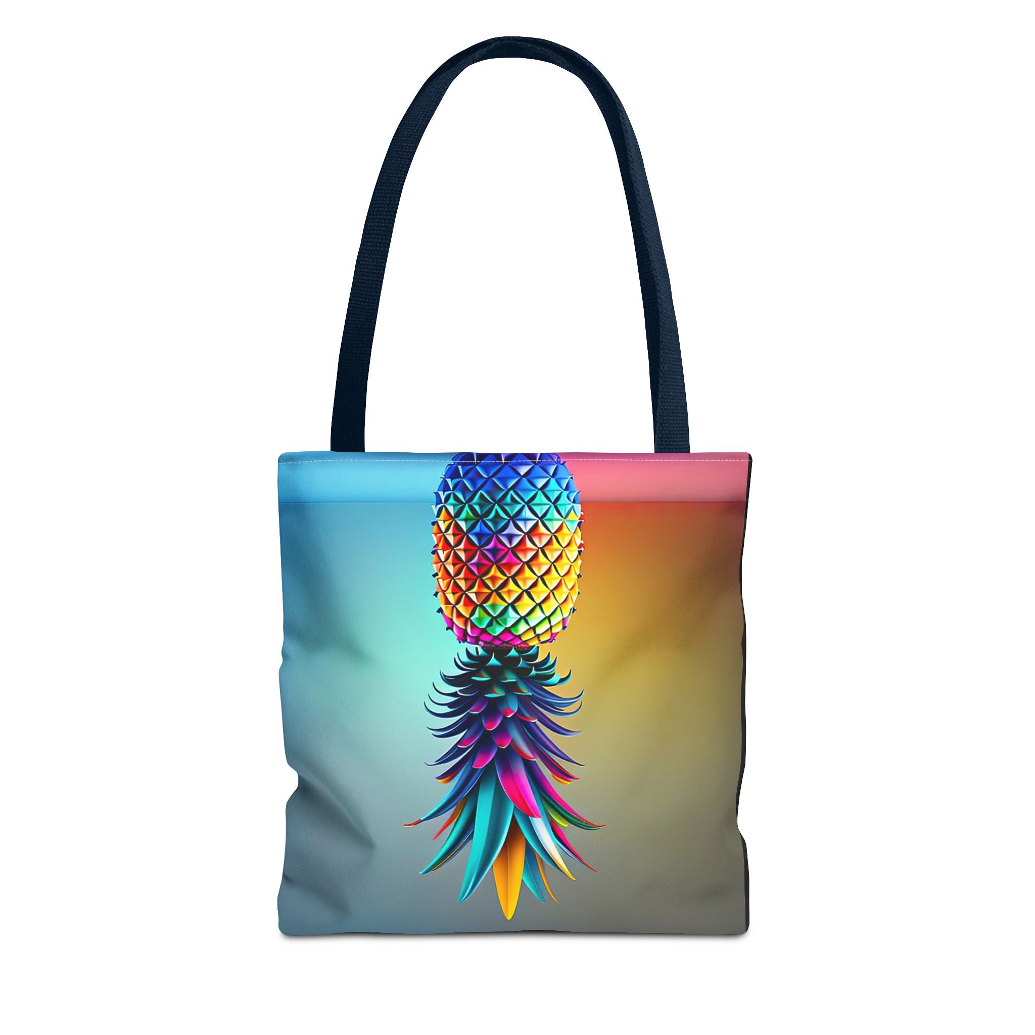 Vibrant Pineapple Tote Bag - Colorful Beach Accessory for Sexy Adventures