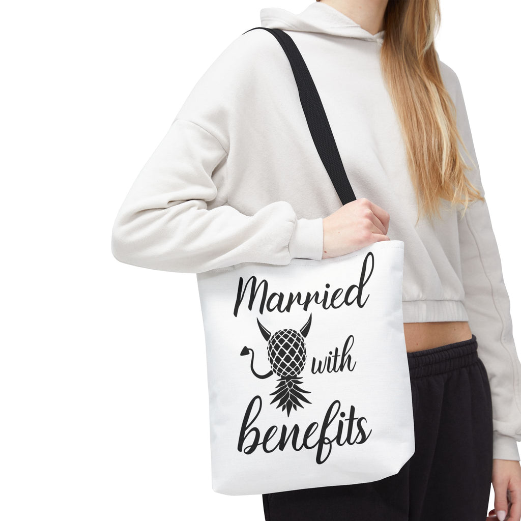 Married with Benefits Tote Bag – Fun & Playful Gift for Couples