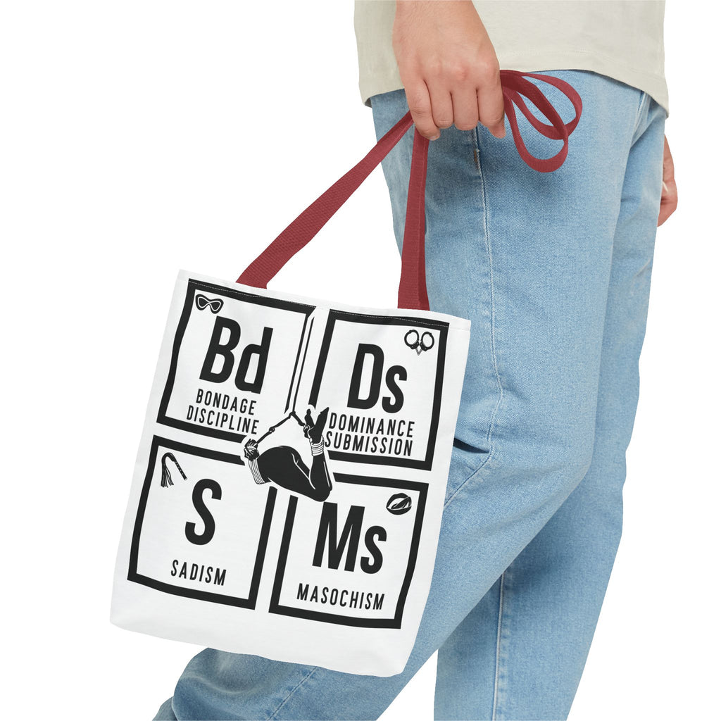 BDSM Elements Tote Bag - Stylish and Edgy Carryall for Fans of Kink Culture