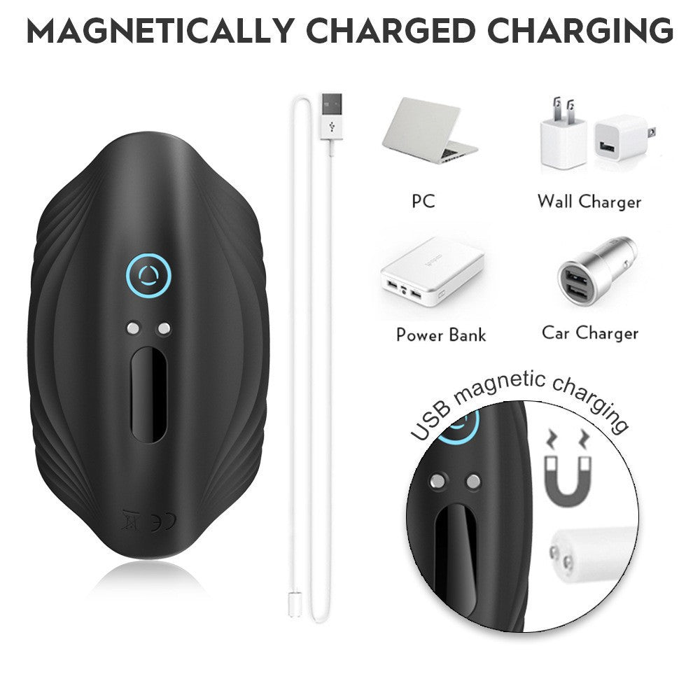 Exerciser Multi-Frequency Vibration Male Aircraft Cup Portable Silicone Cup Male Training Sex Toys