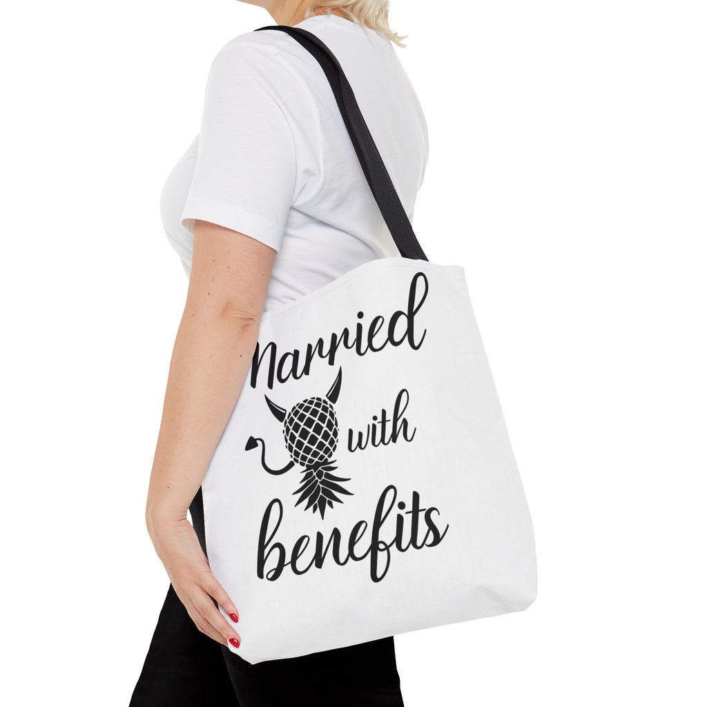 Married with Benefits Tote Bag – Fun & Playful Gift for Couples