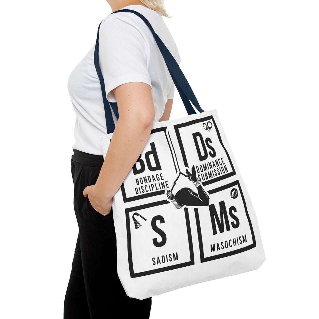 BDSM Elements Tote Bag - Stylish and Edgy Carryall for Fans of Kink Culture