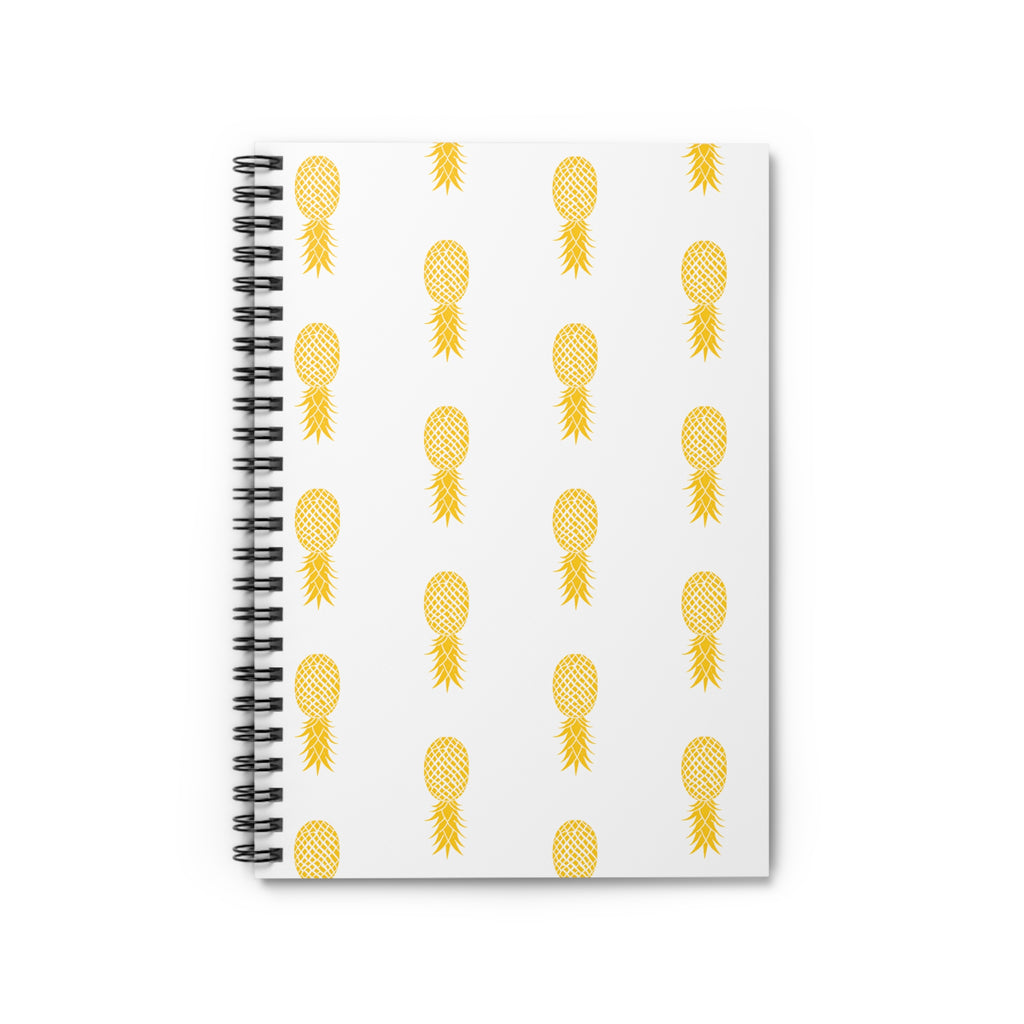 Golden Pineapple Notebook
