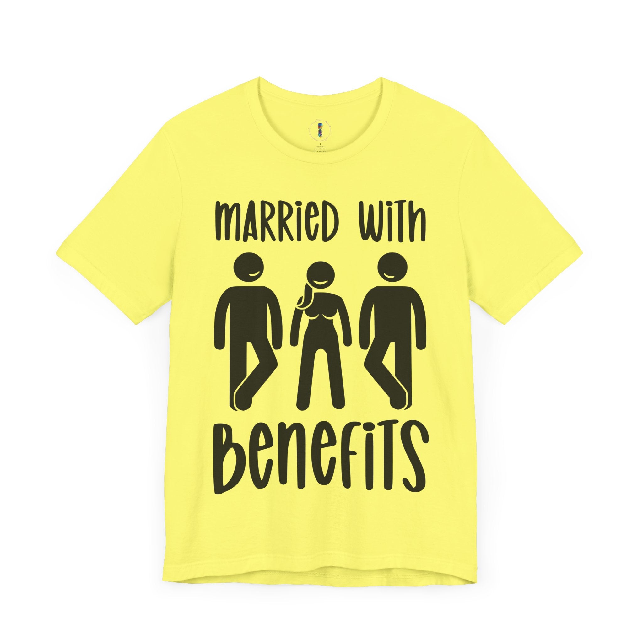 Funny Married with Benefits Unisex Tee - Casual Gift for Newlyweds