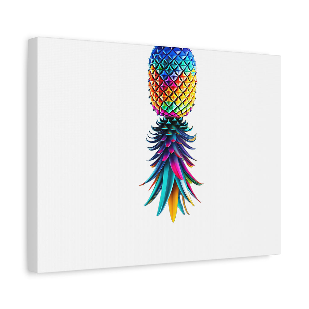 Canvas Print - Colorful Upside Down Pineapple