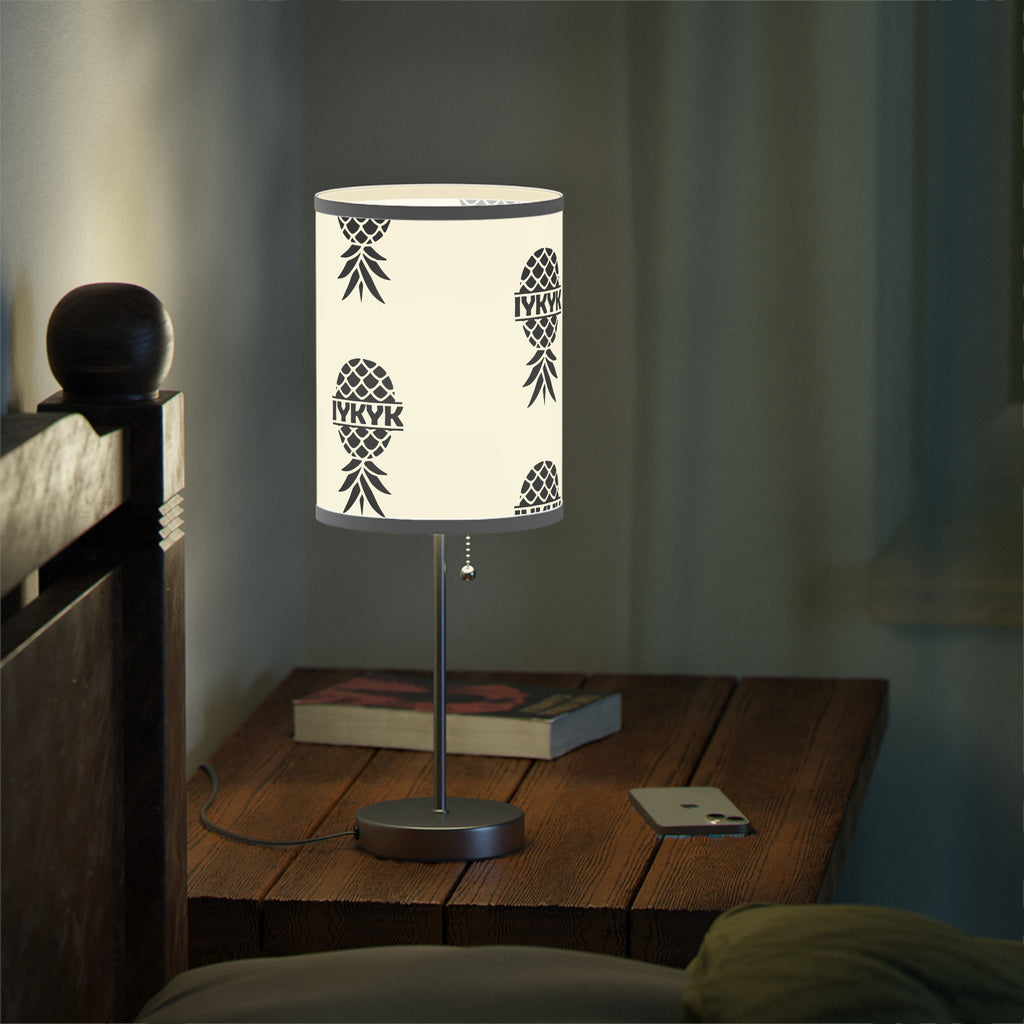 Pineapple Pattern Table Lamp - Modern Home Decor with US|CA Plug