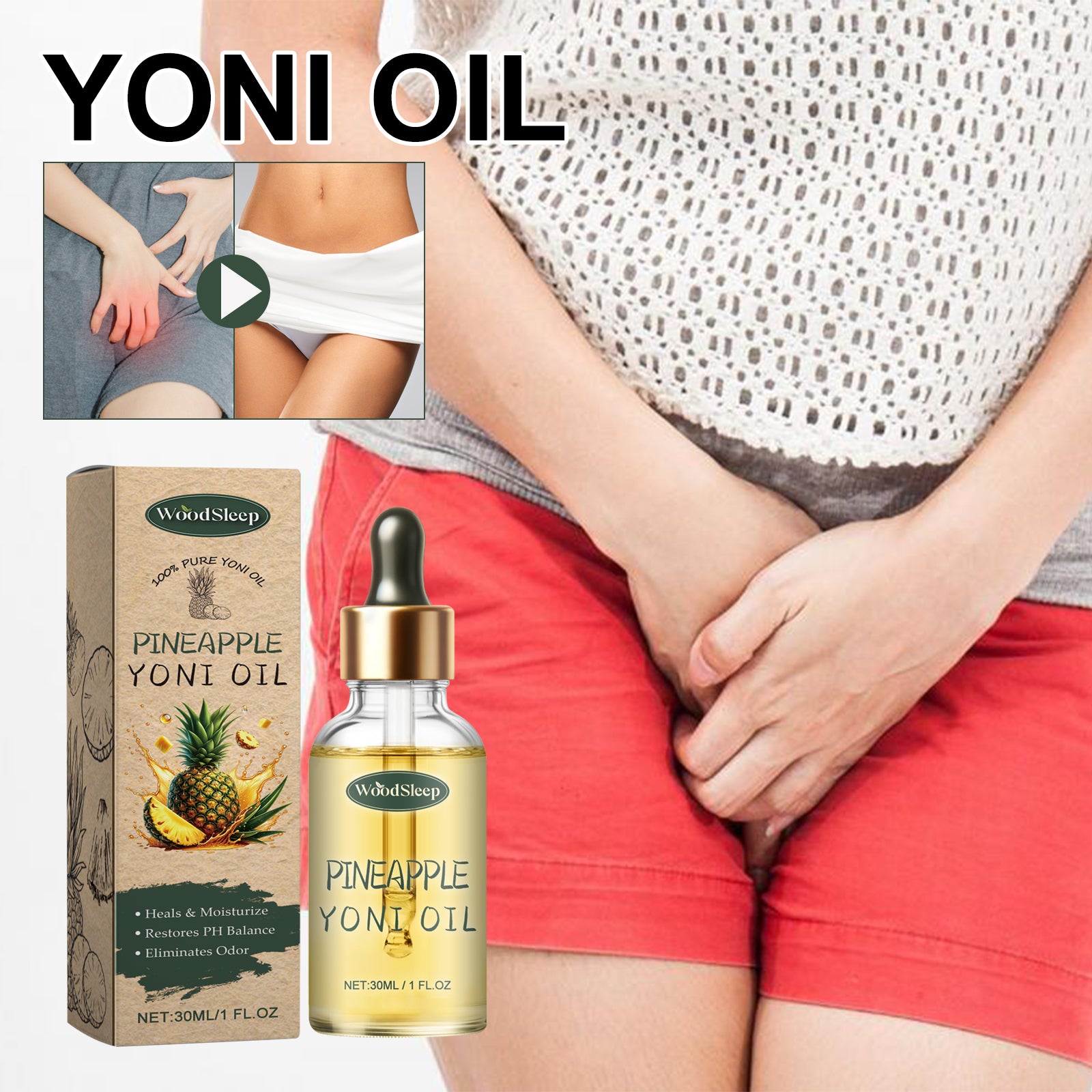Pineapple Yoni Oil