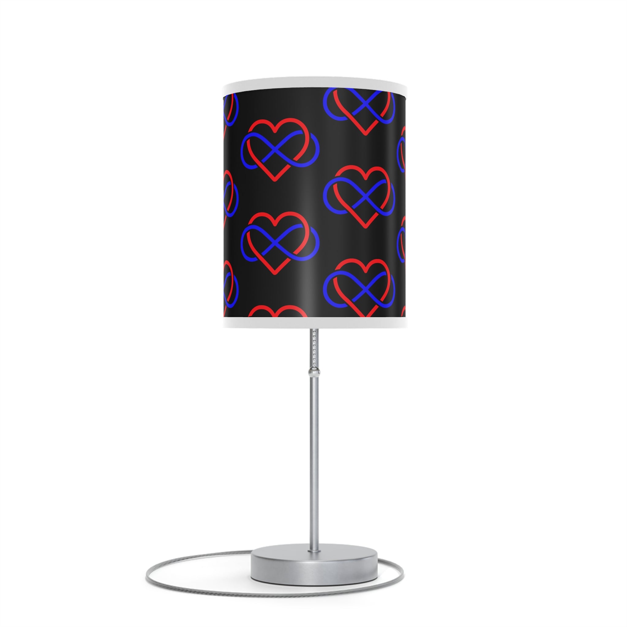 Modern Heart Pattern Table Lamp - Decorative Night Light for Home & Office