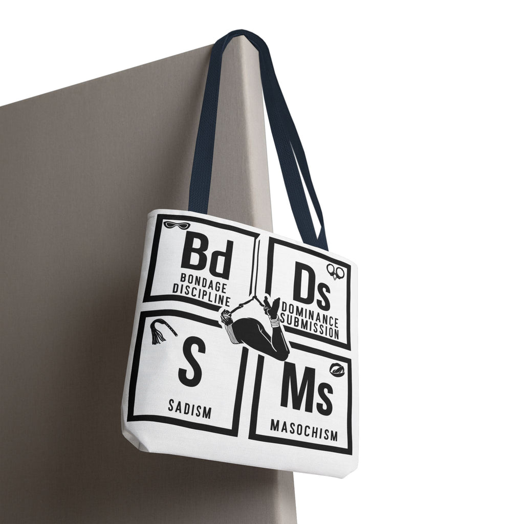 BDSM Elements Tote Bag - Stylish and Edgy Carryall for Fans of Kink Culture