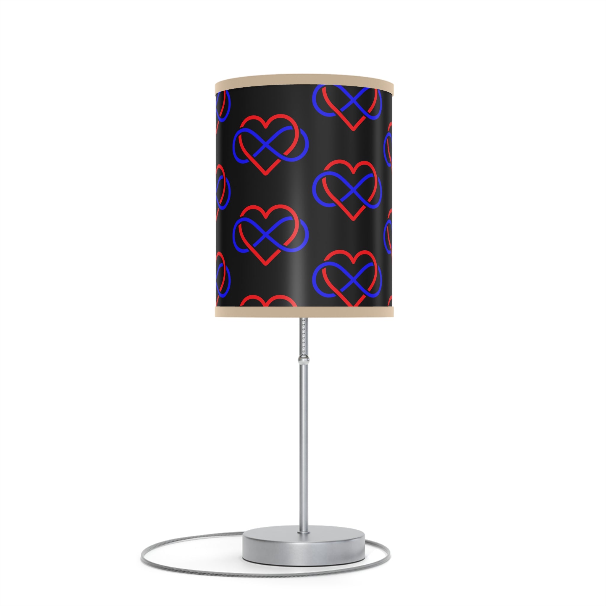 Modern Heart Pattern Table Lamp - Decorative Night Light for Home & Office