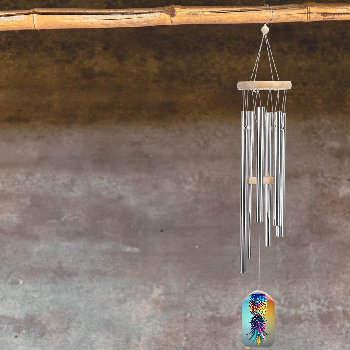 Colorful Pineapple Wind Chime
