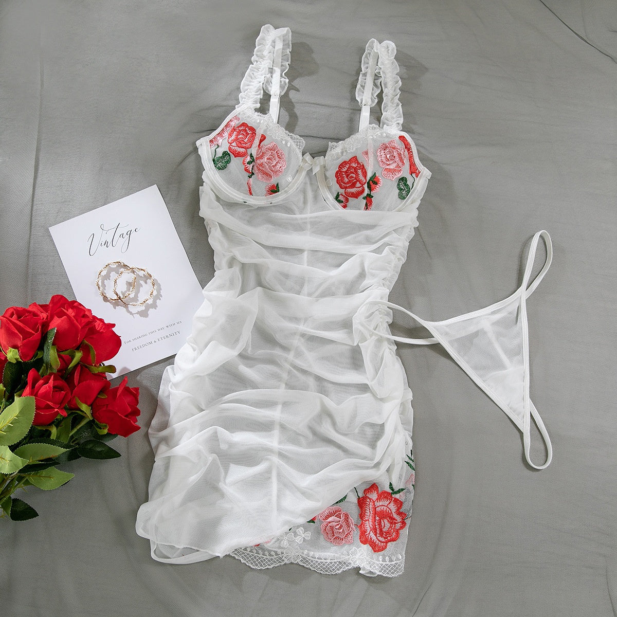 Cross-border Summer  Trend Women's New Arrival Strap Slim Fit Pencil Dress with Embossed Pleats