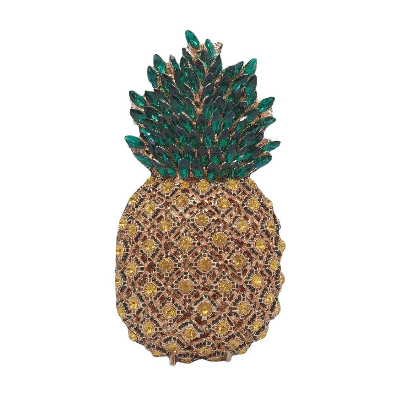 Pineapple Diamond Dinner Bag Fruit Party Banquet Full Diamond Handheld Bag