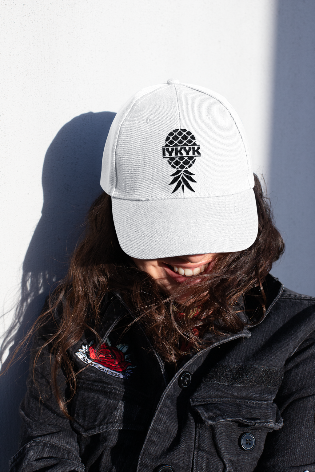 IYKYK Classic Dad Cap - Stylish Pineapple Design
