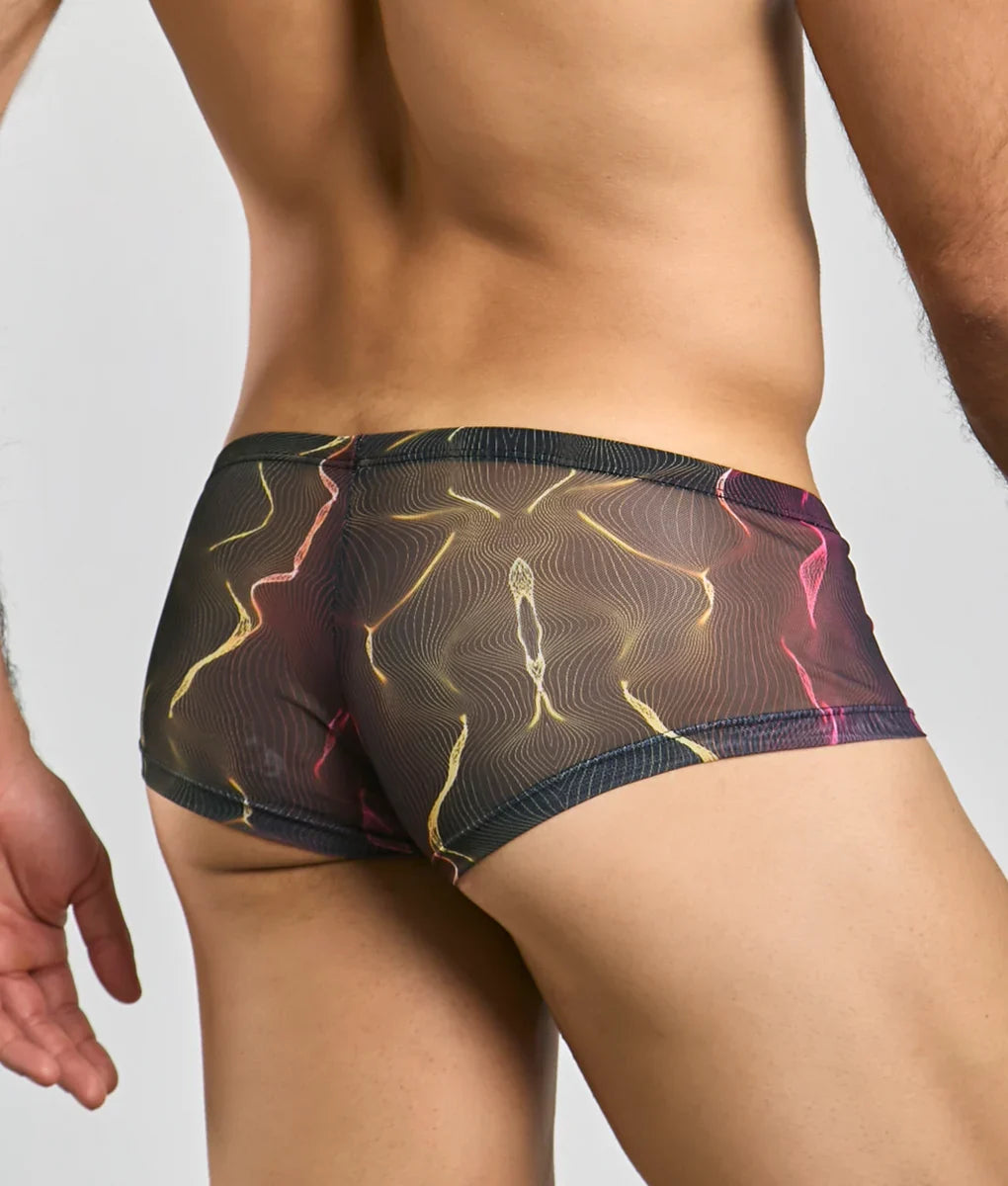 MOB Men's Sexy Sheer Hip Brief