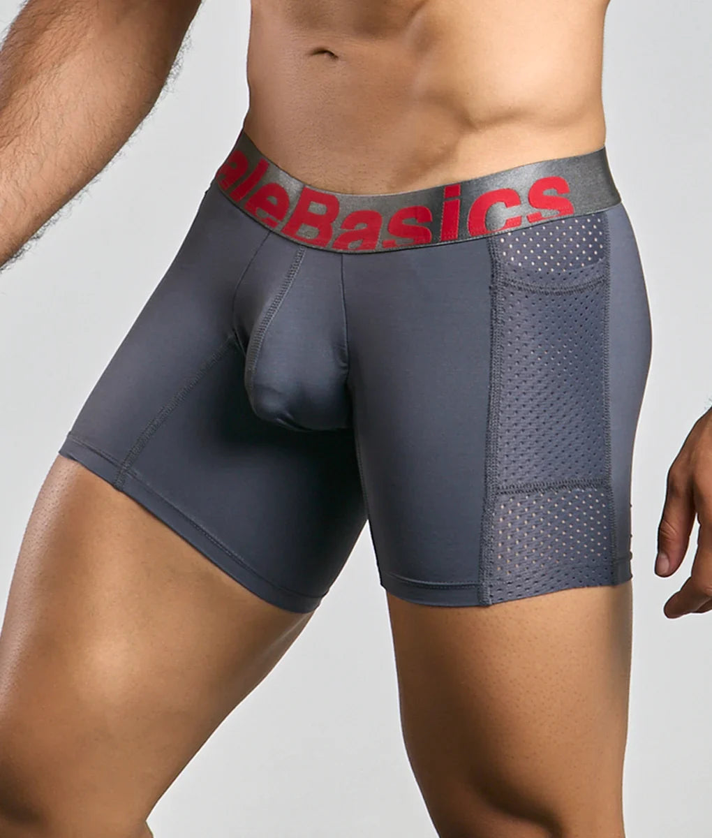 MaleBasics Titanium Pocket Boxer Brief