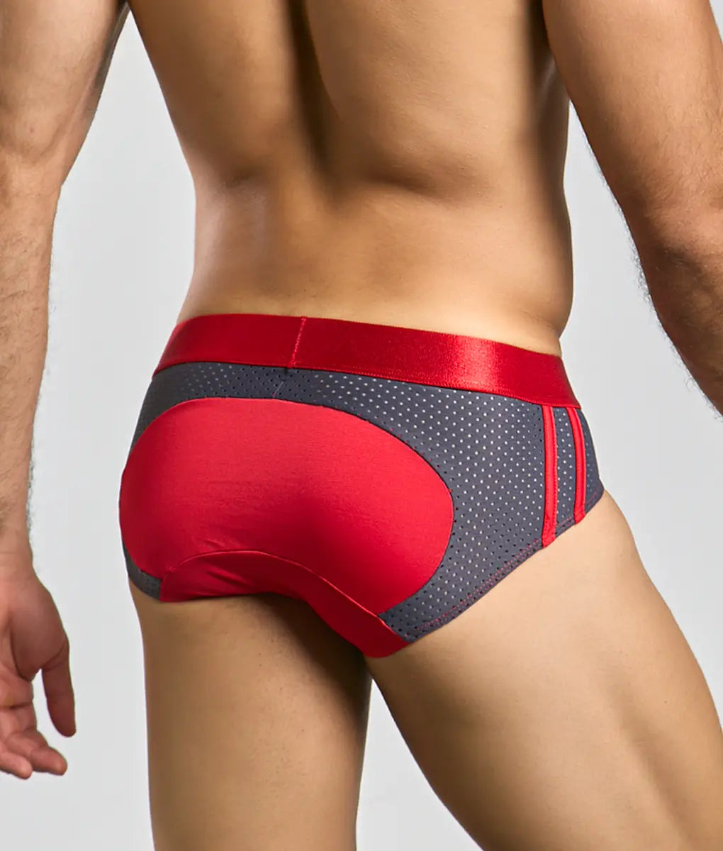MaleBasics Spot Brief-Red-