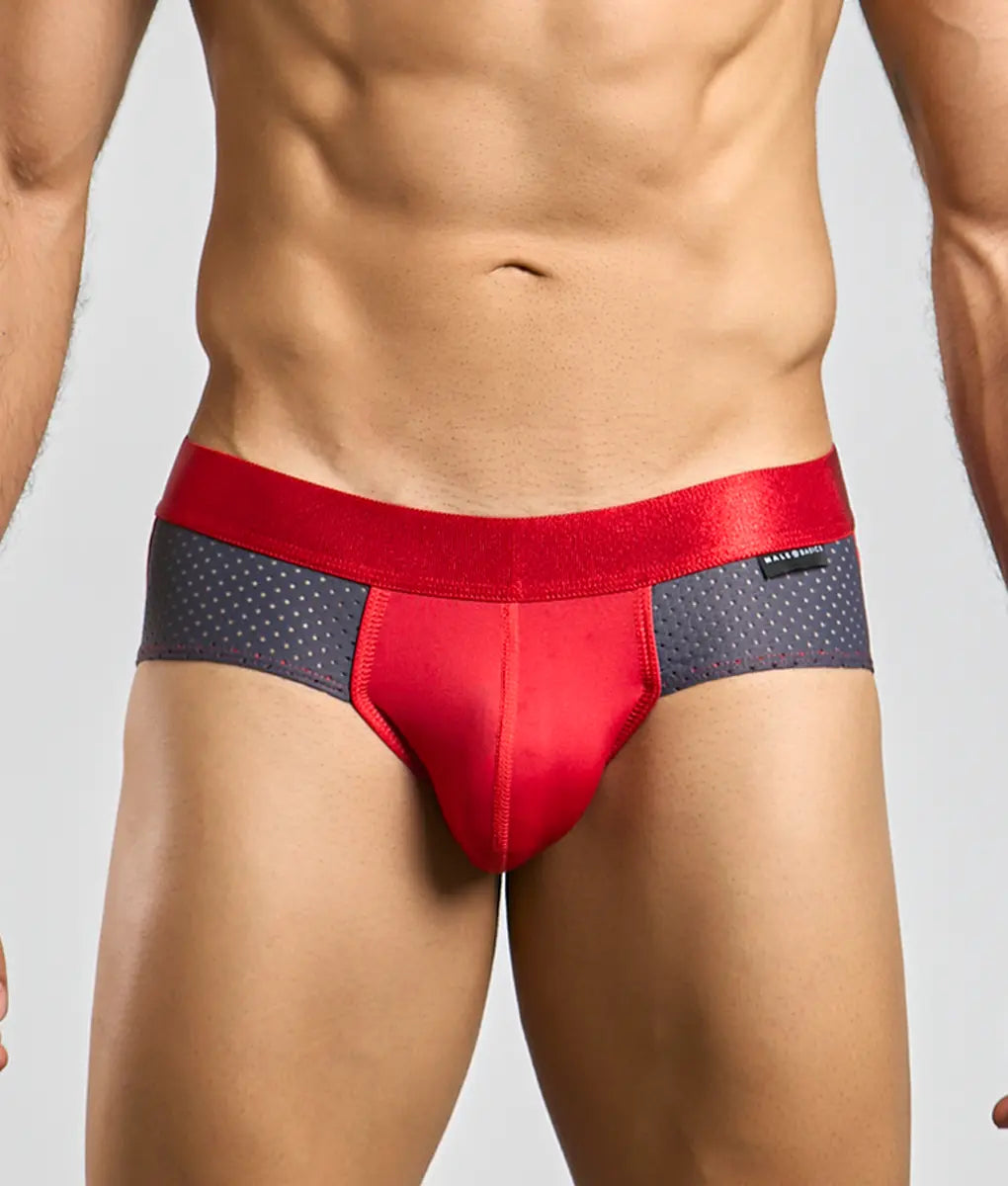 MaleBasics Spot Brief-Red-
