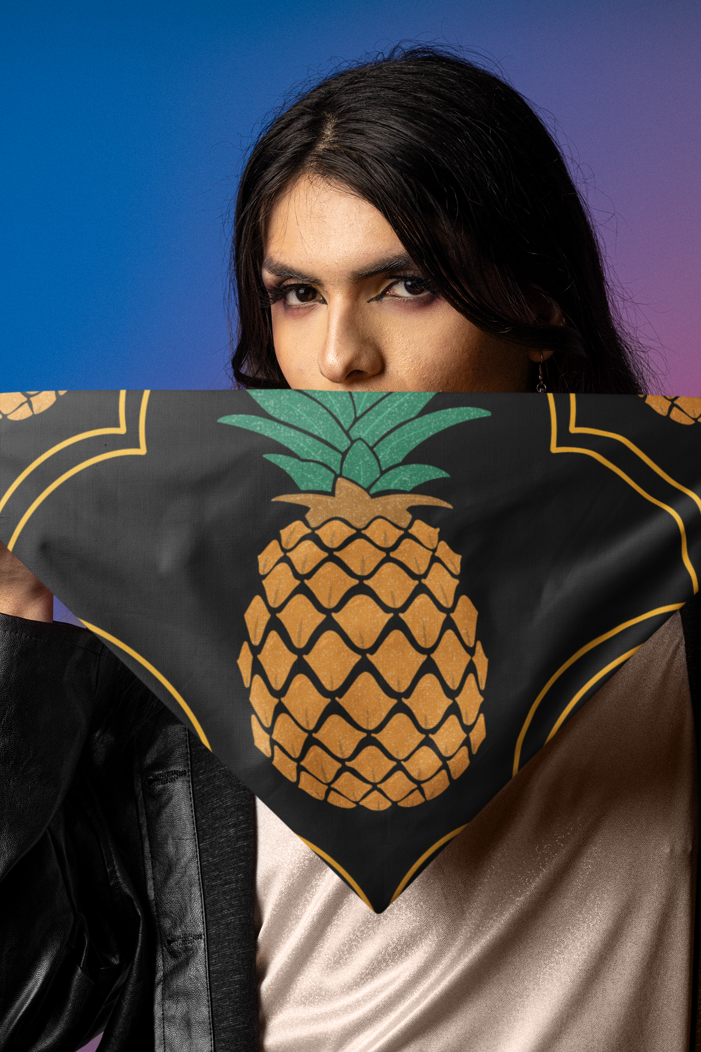 Pineapple bandana