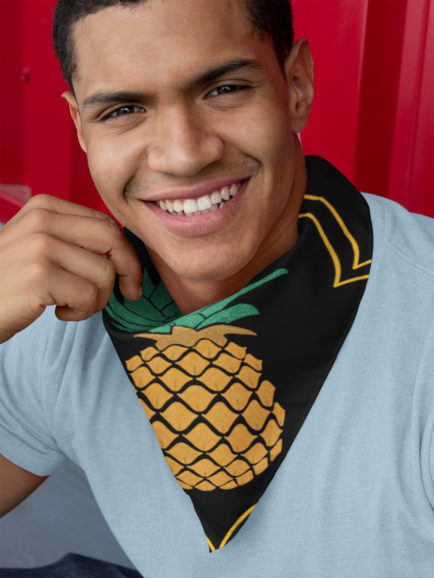 Pineapple bandana