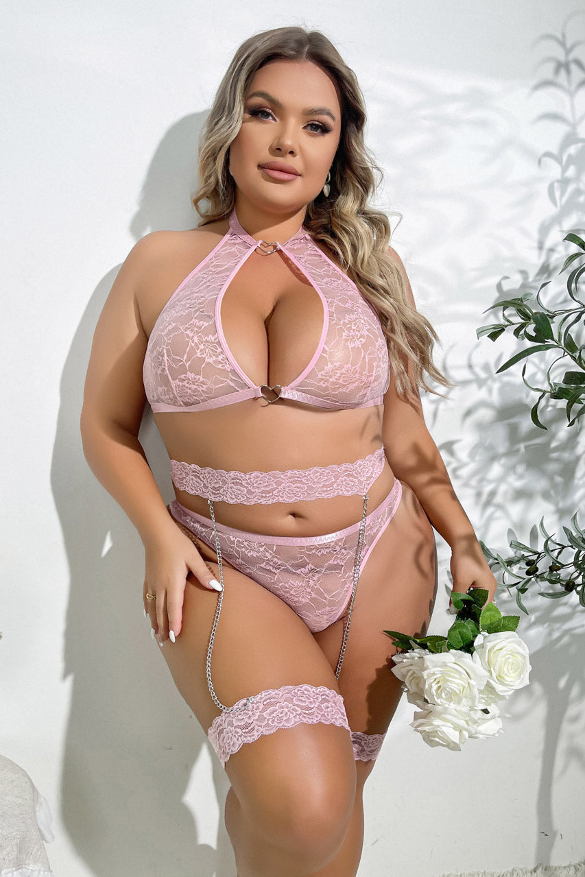 Plus Size Heartbreaker Bra Set