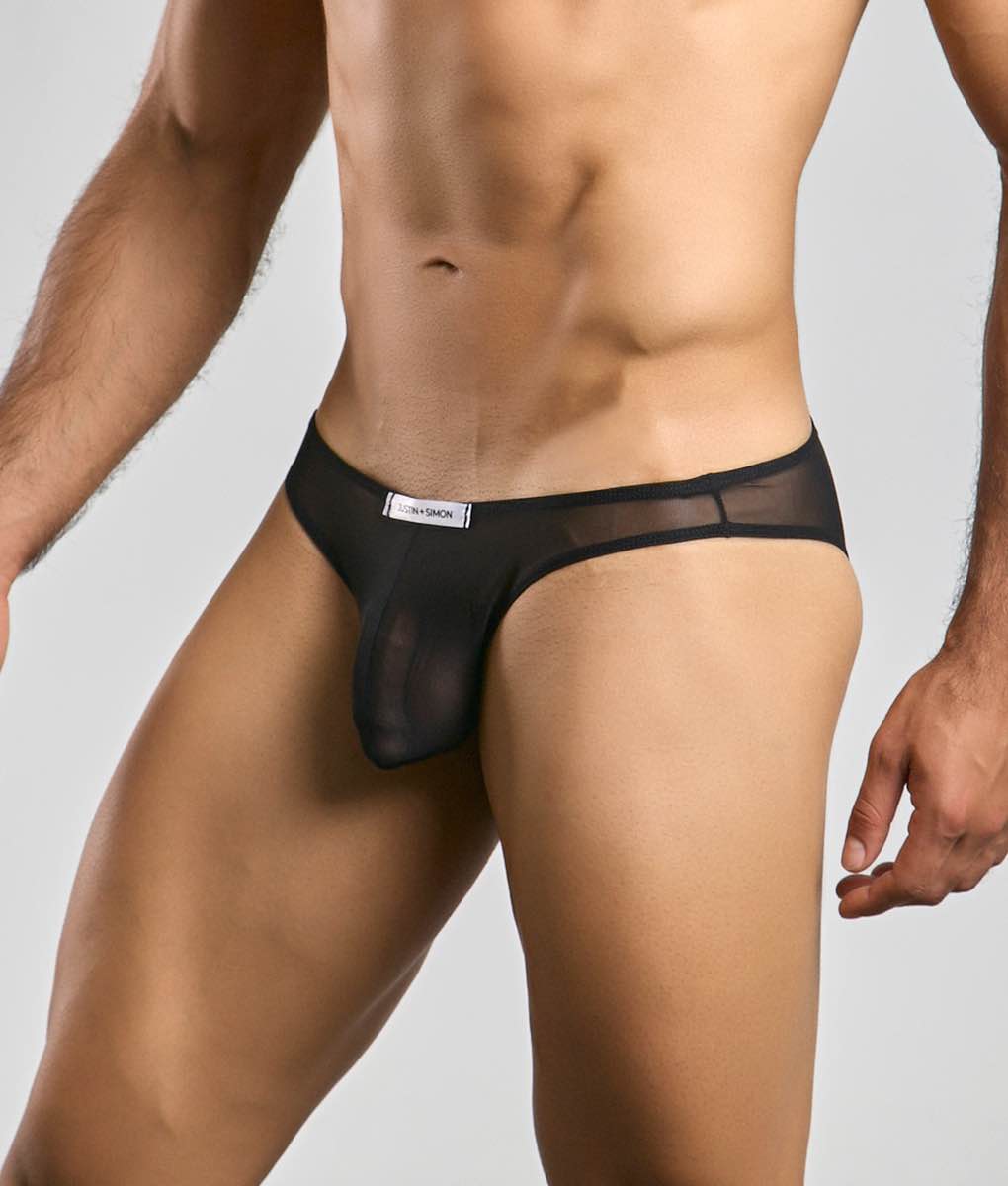 Justin + Simon Classic Mens Bikini Mesh