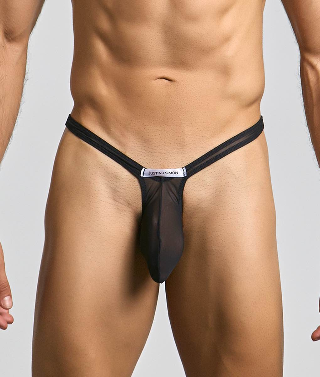 Justin + Simon Bulge Thong Mesh