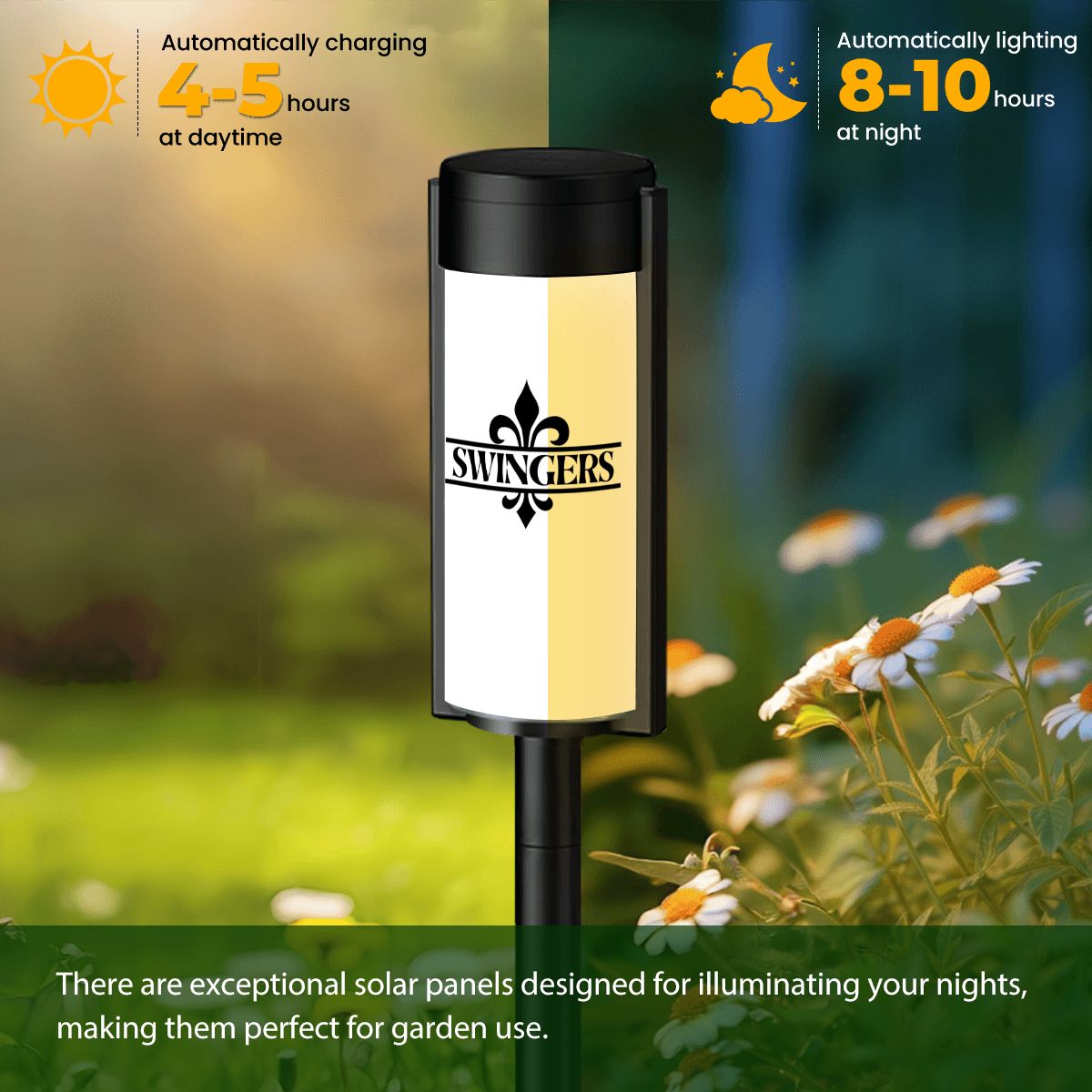 Swinger Outdoor Solar Lights